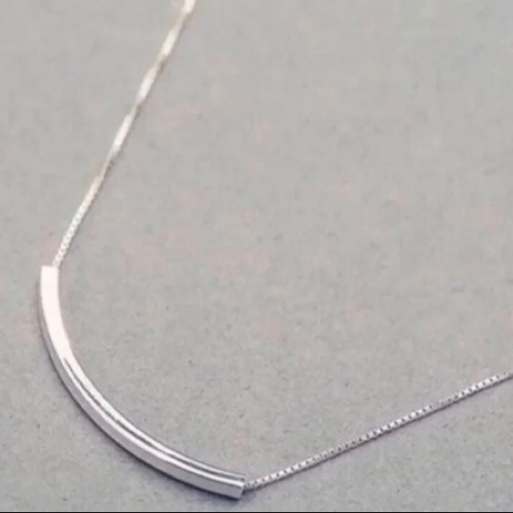 925 Stamped Sterling Silver Necklace 16” to 18”